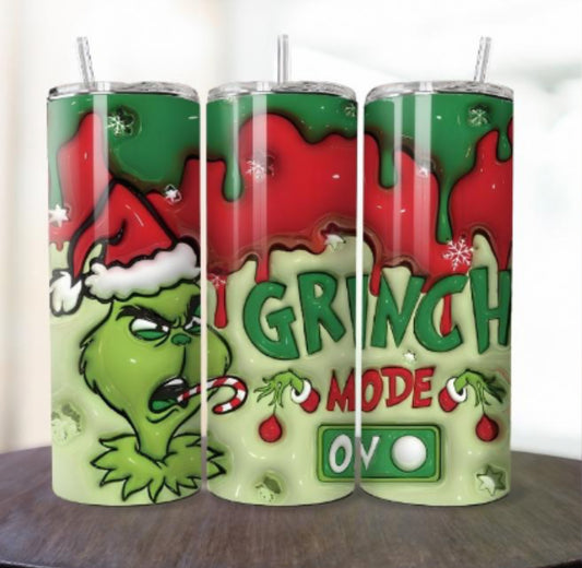 Grinch termosz fémpohár zárható tetővel 600 ml 😈❄️